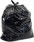 Plasticplace 12-16 Gallon Trash Bags, 1.0 Mil, Black Tall Garbage Can Liners, 24" x 31" (250 Case)