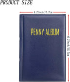 108 Pockets Pressed Penny Collecting Album Book, Portable Smashed Pressed Penny - Image 3