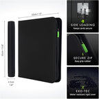 Vault X 12 Pocket Zip Trading Card Binder 480 Cards Exo-Tec | Holds 480 - Image 2