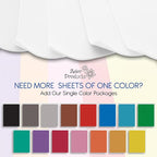 White EVA Foam Sheets for Crafts, 15 Pack, 9 x 12 Inch, 2mm Thickness – Ideal - Image 3