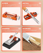 Honing Guide & Chisel Sharpening Jig Set - Image 8