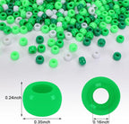 UPINS 1200Pcs St. Patrick's Day Pony Beads - Image 3