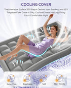 ChiXpace Dual Layer 4 Inch Memory Foam Mattress Topper Twin - Image 6