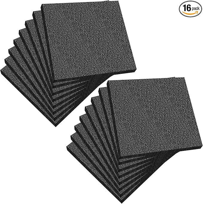 Frienda 16 Pcs Polyethylene Foam Sheet, Cases Craft Shipping Moving and Storage by Frienda