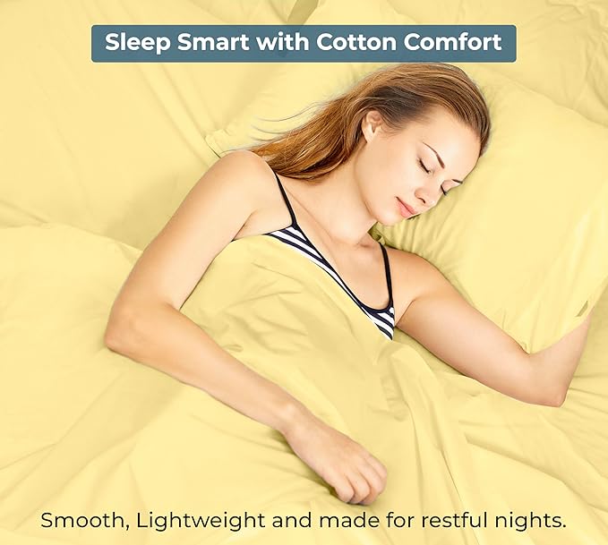 Royale Linens 100% Organic Cotton King Flat Sheet Only - Image 9