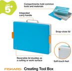 Fiskars Kids Creating Toolbox – Portable Art Storage Organizer - Image 2