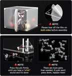 KOLIPI Acrylic Display Case for Collectibles Assemble Clear Acrylic Display Box - Image 6