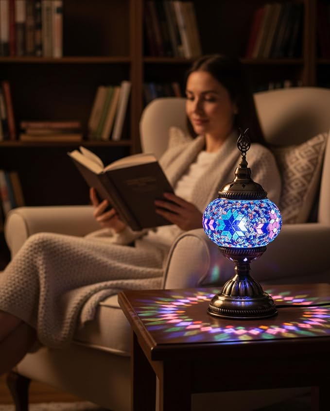 Ottoman Mosaics Turkish Mosaic Lamp Kit | DIY Art & Craft Project - Image 3