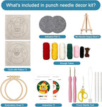 Christmas Punch Needle Kit for Adult Beginner, Fun DIY Needle Point Craft for - Image 3