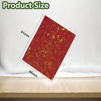 100 Count Red Card Sleeves for Trading Cards, Perfect Fit Shiny MTG Card Sleeve - Image 2