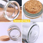 30Pcs Small Glass Jars with Lids，3.4 oz Small Glass Potion Bottles | Small Jars - Image 3