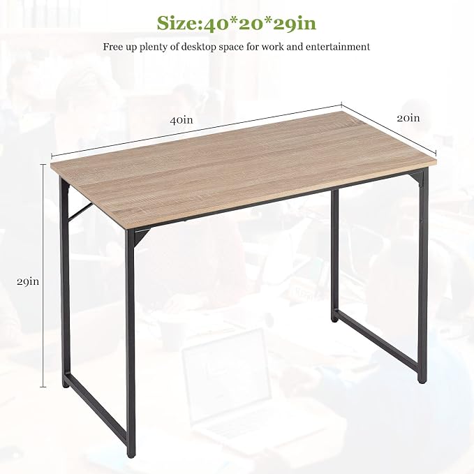 PayLessHere | 39 Inch Computer Desk | Nature | Office Desk - Image 3