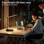 shinelife LED Desk Lamp for Office Home, Bright Desk Light - Image 2