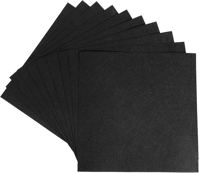 12" X 12" Squares Felt Fabric Sheets by Unknown