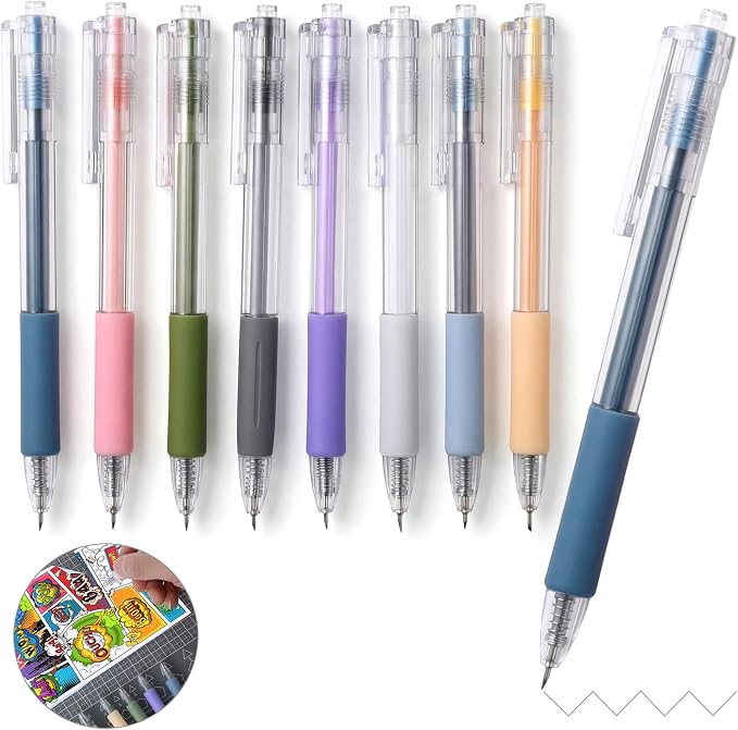 8 PCS Knife Pen_shaped Craft Cutting Tools Paper Precision Cutter by YUXIANLB