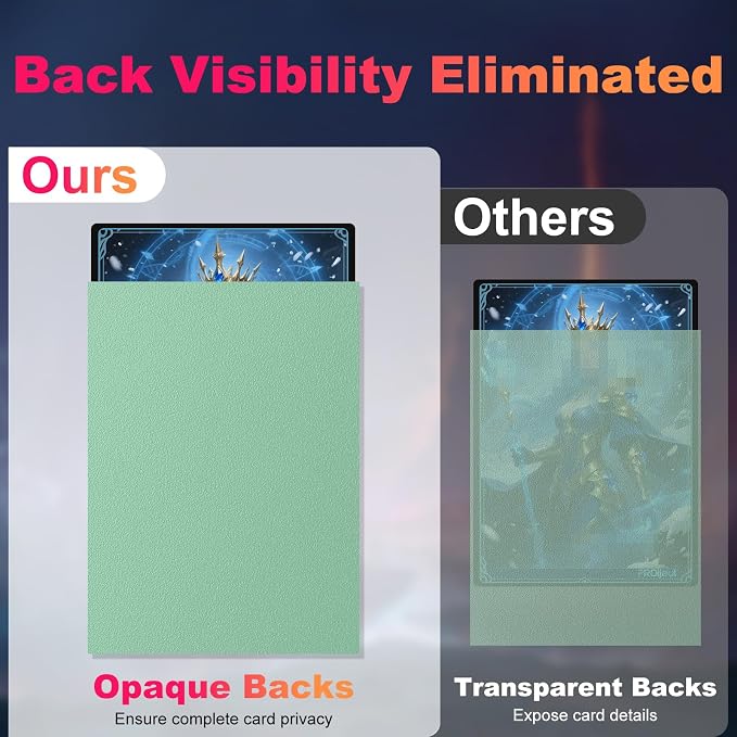 1200 Pack Card Sleeves, Matte Dual Trading Card Sleeves - Image 4