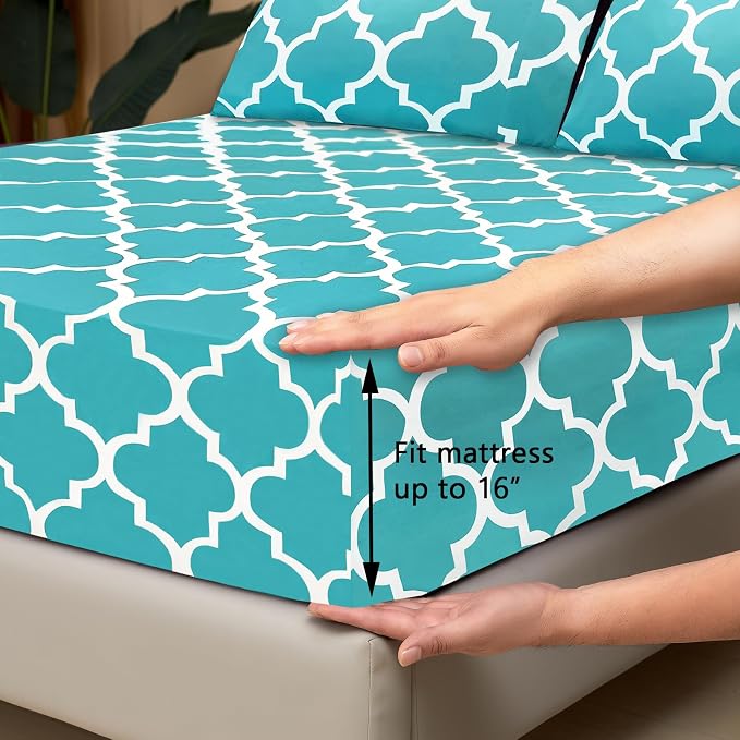 Mejoroom Queen Bed Sheet Set - Image 3