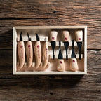 Flexcut Wood Carving Tools | Deluxe Palm & Knife Set | Includes 4 Carving - Image 3