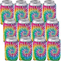 Fun Express Tie-Dye Premium Can Coolers by FunExpress