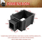 2-Part Cast Iron Flask Mold Frame - Image 7