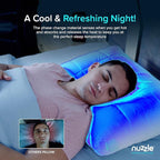 Nuzzle Pillows Standard Size Set of 2 Cooling Adjustable Pillows - Image 2