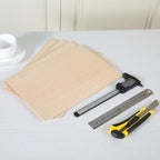 20 Pieces Basswood Sheet, 1/16 x 12 x 8 Inch Thin Plywood Wood Sheets - Image 6
