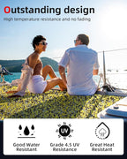 Abahub EVA Foam Boat Flooring Self-Adhesive Decking Surfboard Traction Pad | - Image 5