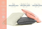 Elegant Comfort Solid Pillowcases 1500 Premium Hotel Quality Microfiber - Image 2