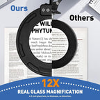 HITTI Ultra Long 12X Magnifying Glass - Image 2