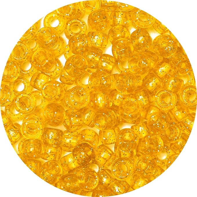 Iooleem Glitter Pony Beads, Beads by IOOLEEM