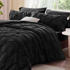 BEDELITE Black Twin Comforter Set - Image 2