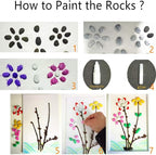 300PCS Tiny Painting Rocks, Meilala DIY Pebble Flat & Smooth Rocks - Image 5