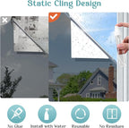 Haton Window Privacy Film One Way Window Tint - Image 6