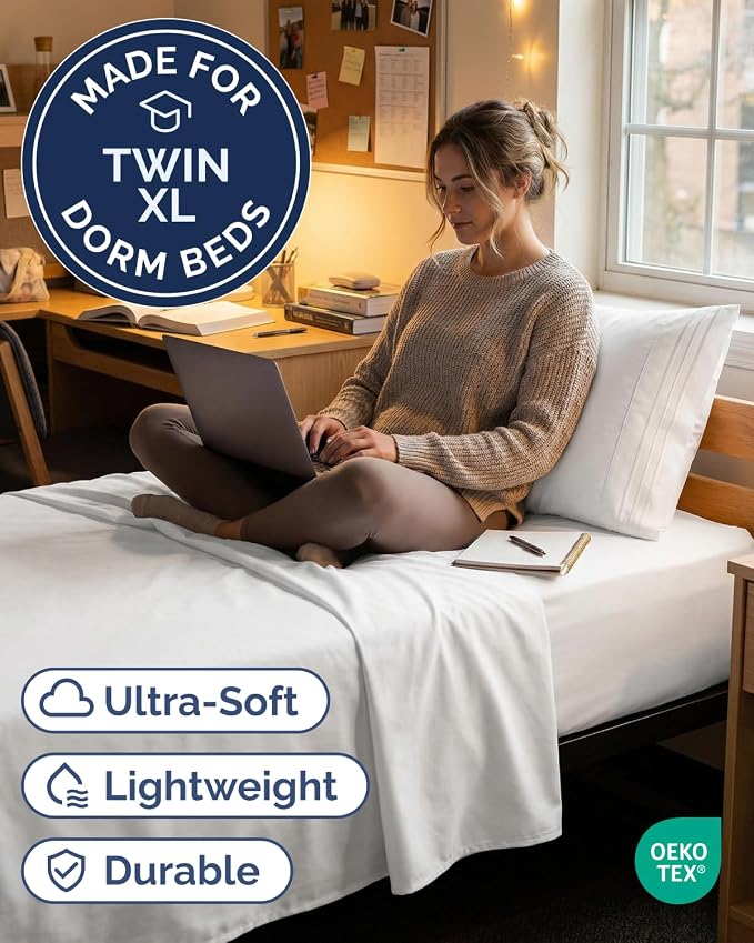 Twin XL Size 3 Piece Sheet Set - Image 2