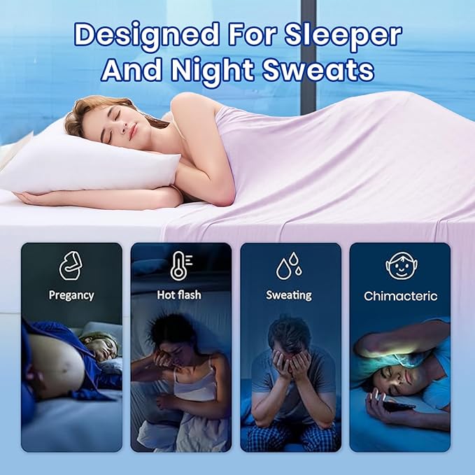 Topcee Cooling Blanket Full Size- 60"x90" Summer Cooling Throw Blanket - Image 4