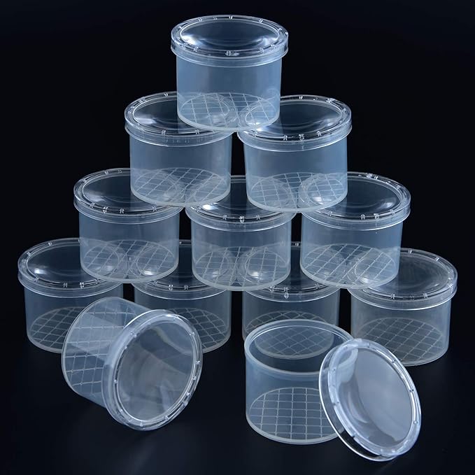 Coopay 120 Pieces Bug Jars Critter Insect Cage Magnifying Insect Box Bug - Image 5