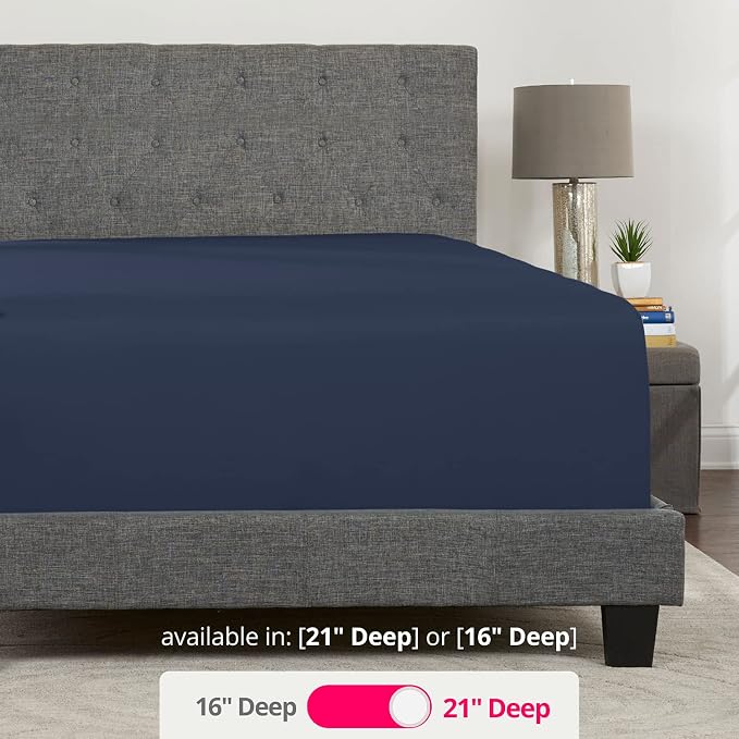 DeaLuxe California King Fitted Sheet Only - Image 3