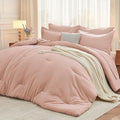 MUXHOMO 5 Pieces Twin XL Comforter Set, Soft Bed in a Bag Twin XL Size by MUXHOMO