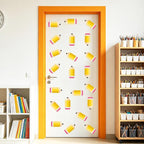 54Pcs Pencil Cutouts Pencil Name Tags, Classroom Pencils Themed Bulletin Board - Image 5