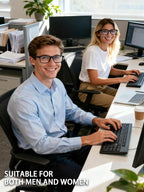 VMJFBJ Blue Light Glasses For Women/Men Computer Reading Gaming Improve Sleep - Image 6