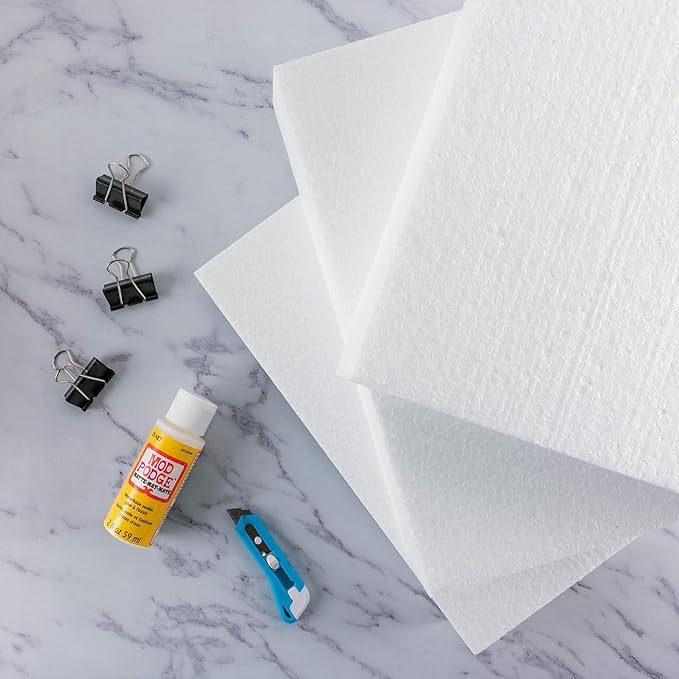 Super Z Outlet Foam Rectangle Blank Polystyrene Sheet Boards - Image 4