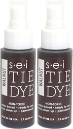 S.E.I. Walnut Tie Dye Spray Bottle: 2oz. Non Toxic Fabric Dye Spray, DIY by SEI