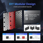 PEGZONE Controller and Headphone Holder Wall Mount, Modular Gaming Pegboard - Image 2