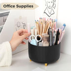 SKYDUE 2 Pack Pen Holder, 360 Degree Rotating Pencil Holder - Image 3