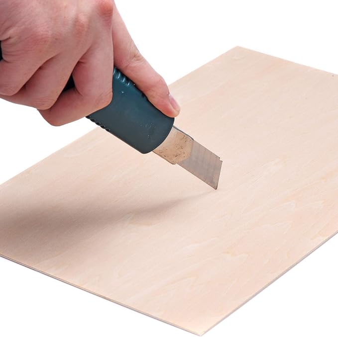 5 Pack 300x200x1.5mm Basswood Plywood Thin Wood Sheets - Image 4