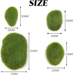 TIHOOD 40PCS Artificial Moss Rocks, Fairy Gardens and Crafting - Image 3