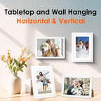 FIXSMITH 5x7 Picture Frame Set of 2, Photo Frame - Image 6