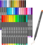 Vanstek 46 Pack Journal Planner Colored Pens, Fineliner Pens by Vanstek