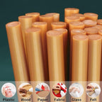 Metallic Gold Hot Glue Sticks, Manarty 48 PCS Full Size Hot Melt Glue Sticks - Image 7