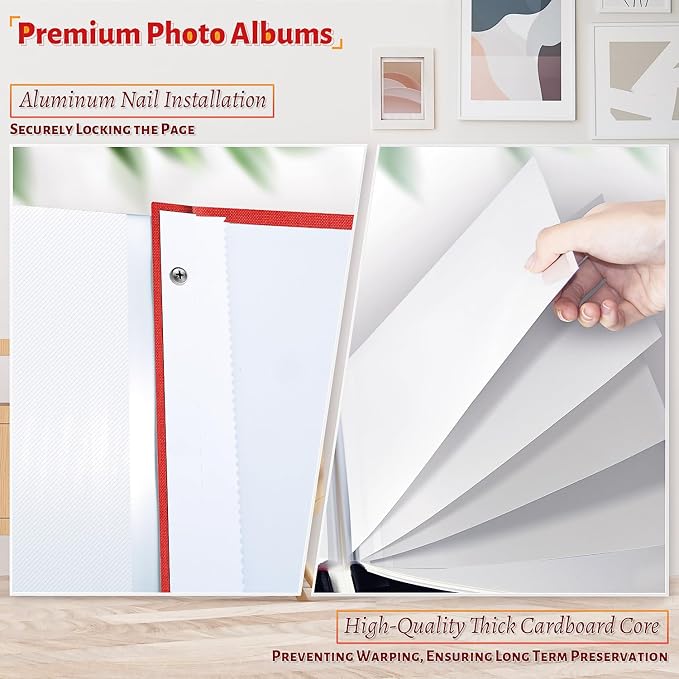 Artfeel Photo Album Self Adhesive Scrapbook, Large Photo Book - Image 4